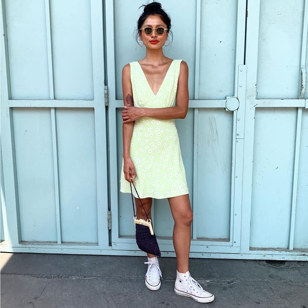 Skyler & Madison - Flor Dress in Lime